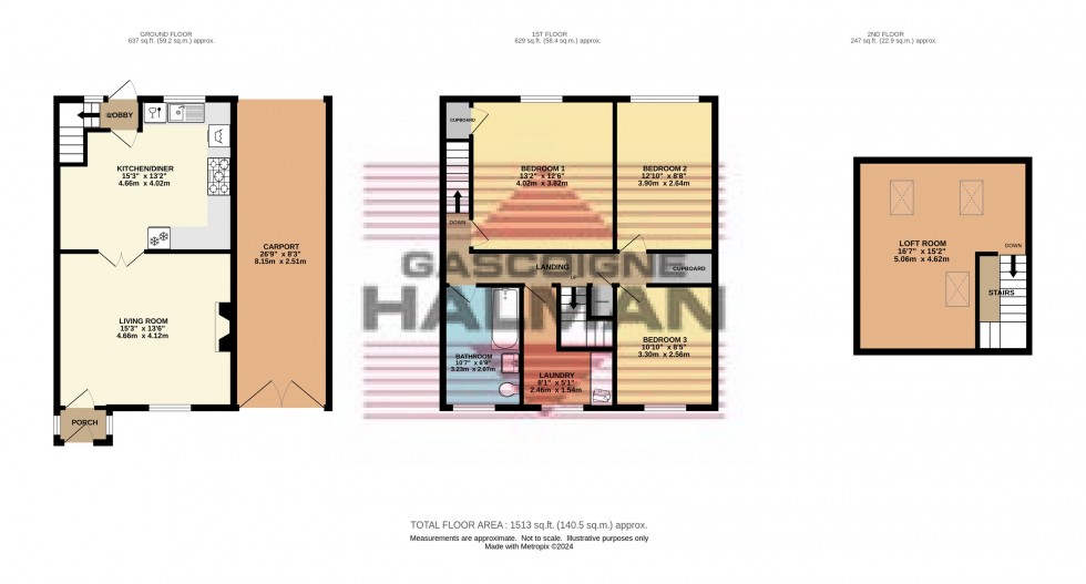 Floorplan for Cottage Lane, Glossop