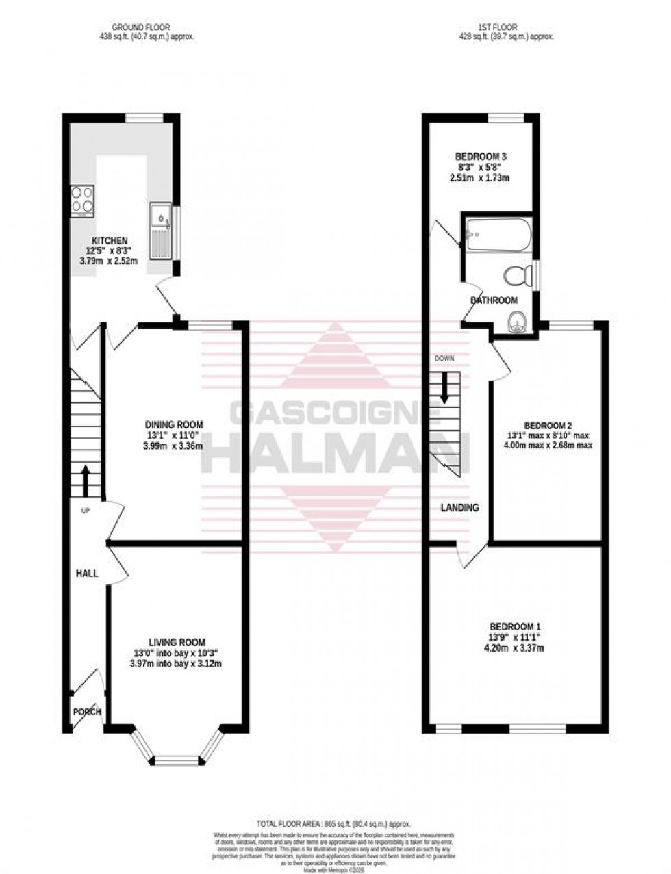 Floorplan for Merton Road, Cheadle Heath