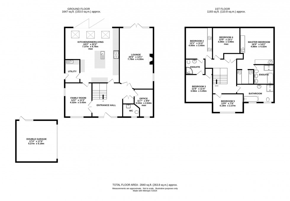 Floorplan for Redshank Drive, Macclesfield