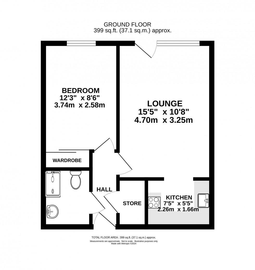 Floorplan for Whitehall Road, Sale