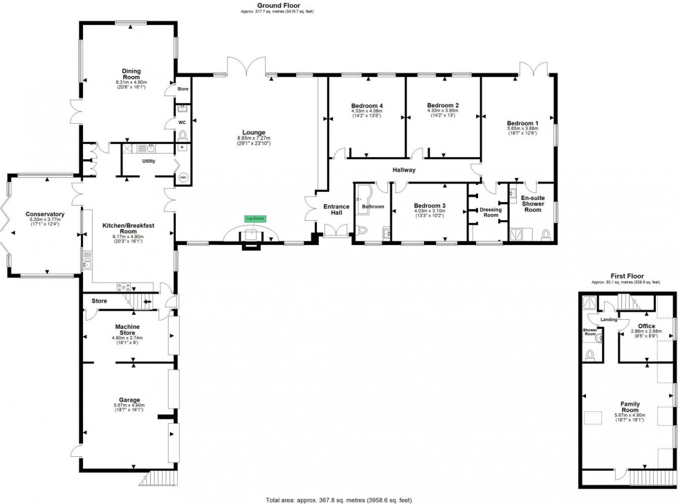 Floorplan for Poole, Nantwich