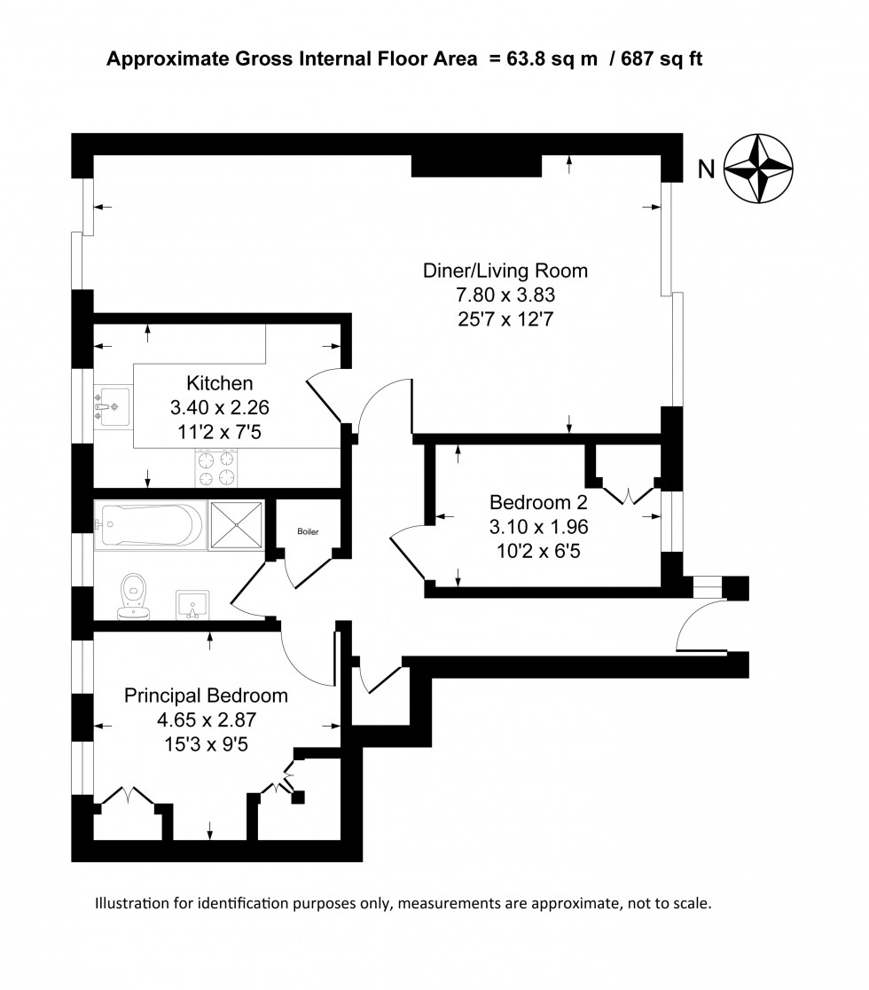 Floorplan for Dingle Bank Close, Lymm