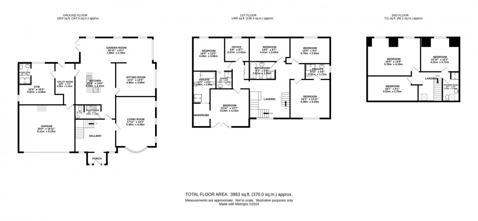 Floorplan for Bowlacre Road, Gee Cross