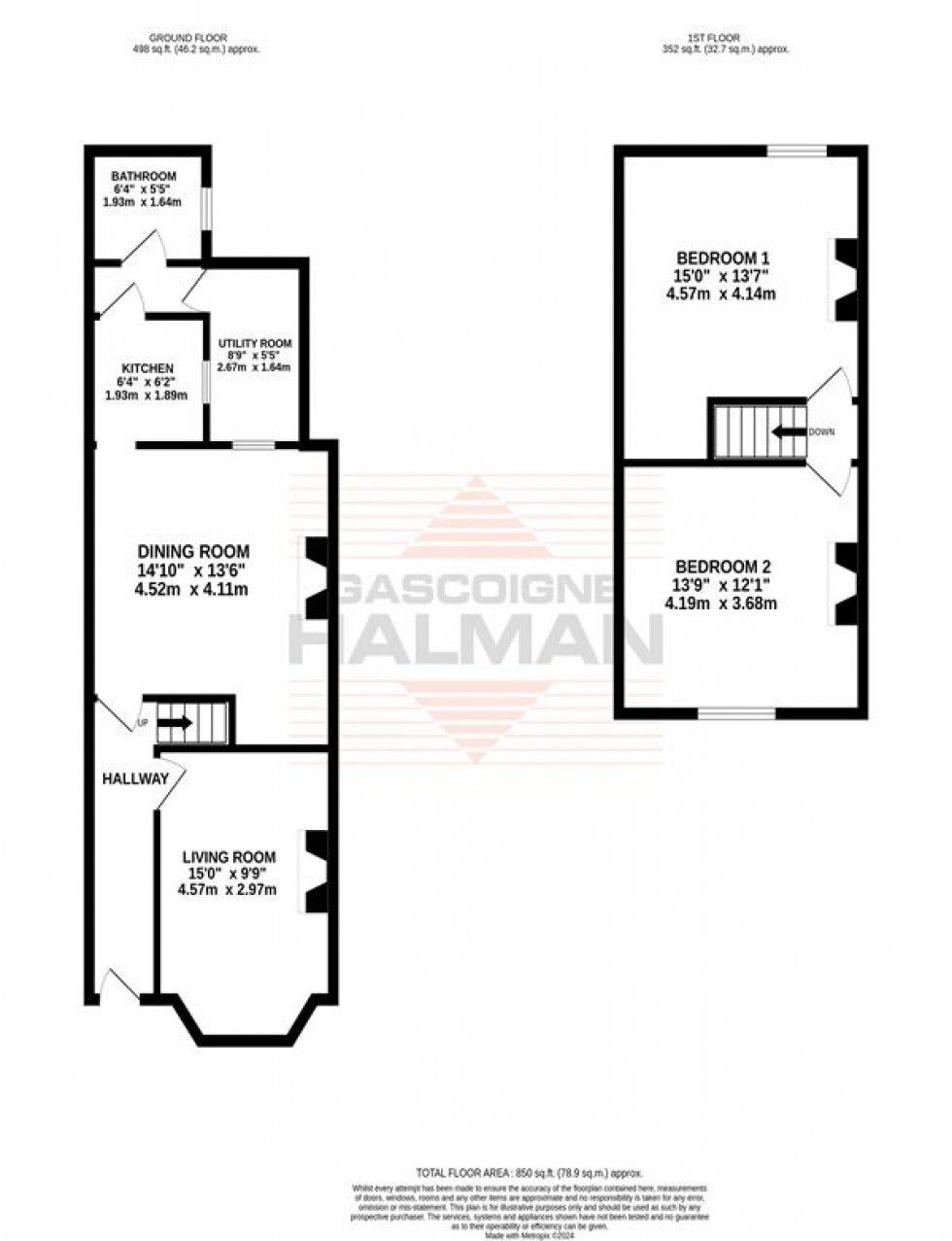 Floorplan for Somerset Place, Sale