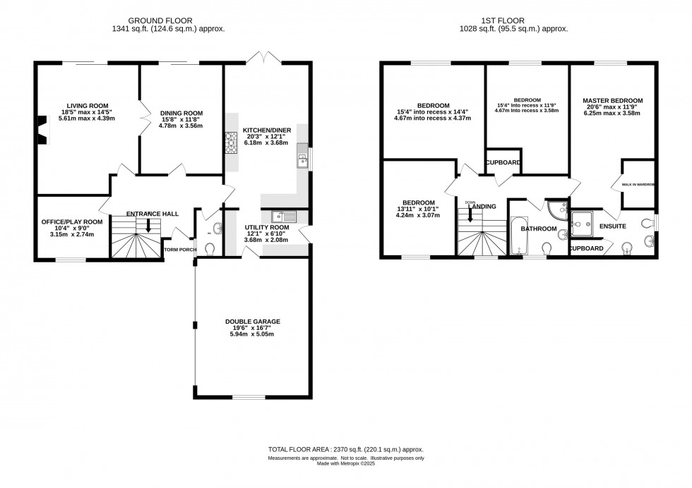 Floorplan for Booth Bed Lane, Allostock