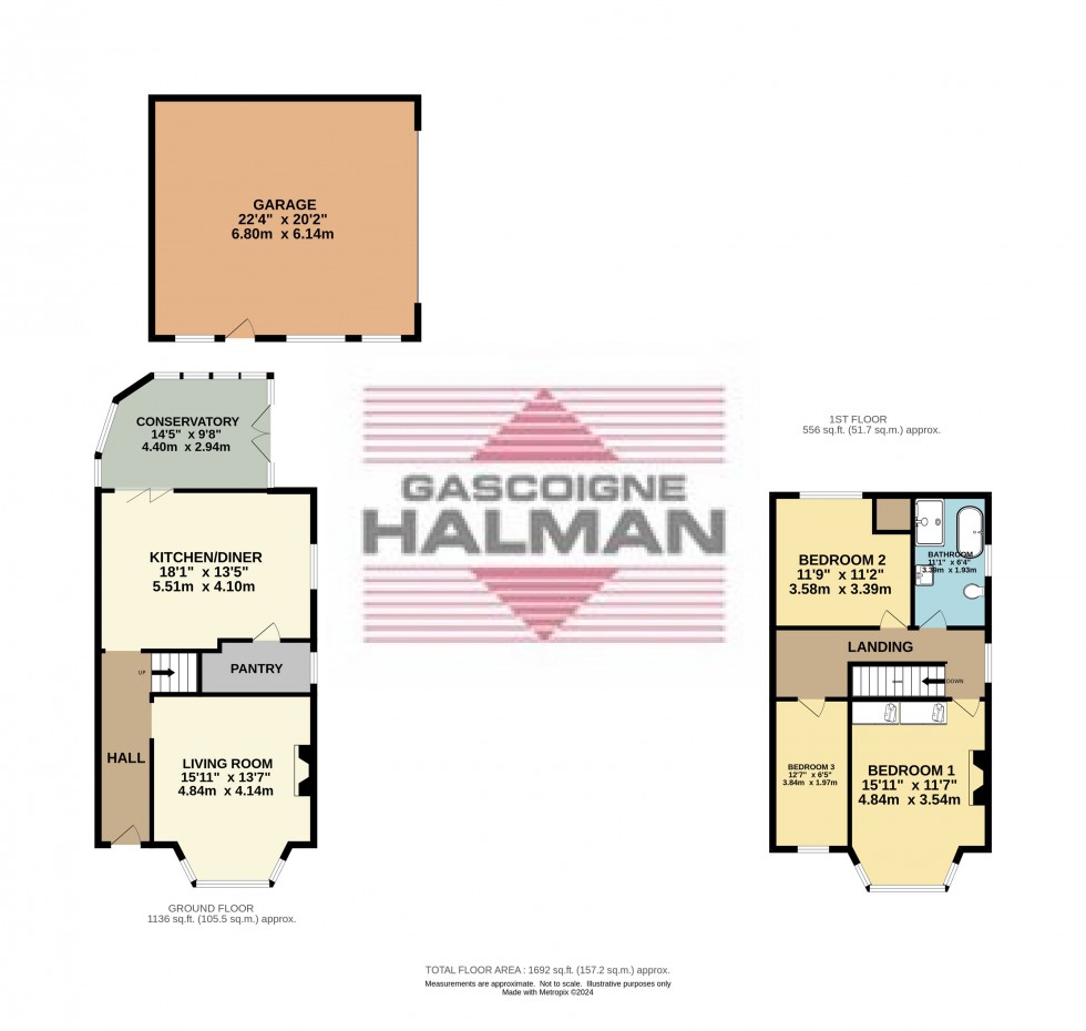 Floorplan for Glossop Road, Gamesley, Glossop