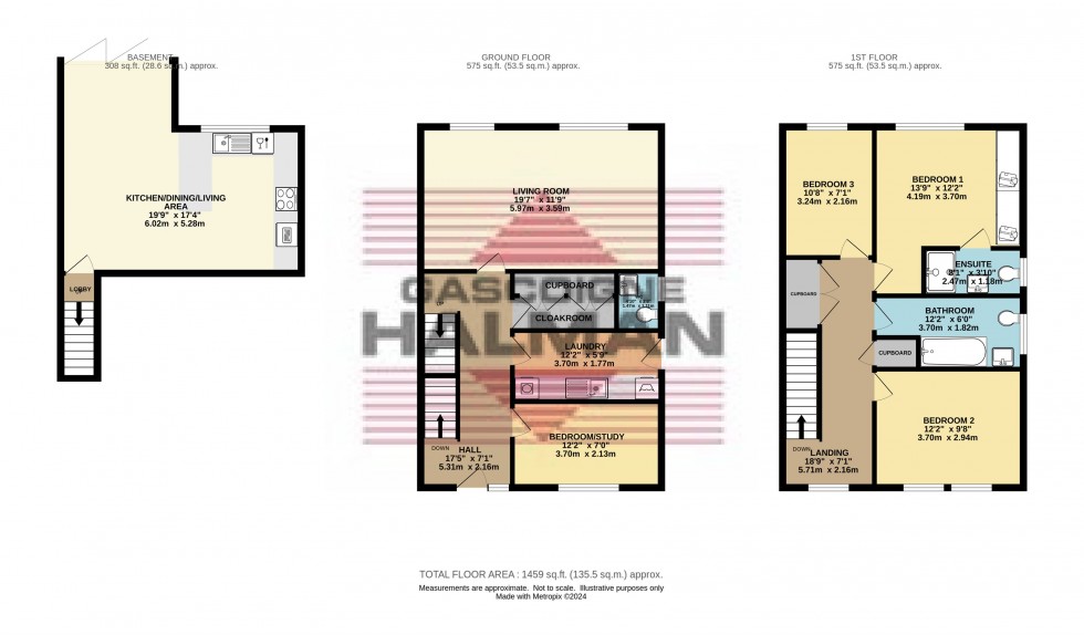 Floorplan for The View, Glossop