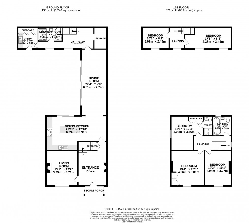 Floorplan for Upcast Lane, Wilmslow