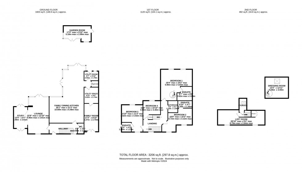 Floorplan for Chorley Hall Lane, Alderley Edge