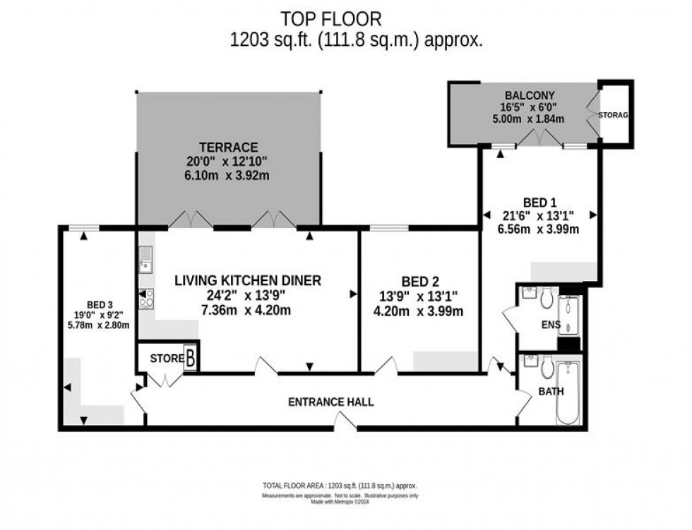 Floorplan for Hale Road, Hale Barns