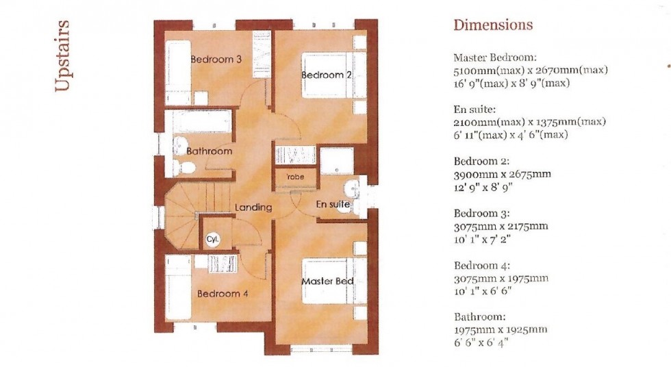 Floorplan for Eddisbury Drive, Hartford