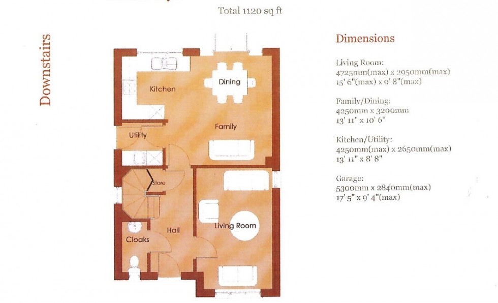 Floorplan for Eddisbury Drive, Hartford