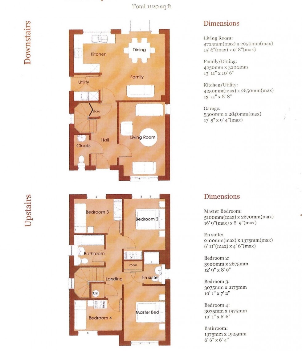 Floorplan for Eddisbury Drive, Hartford