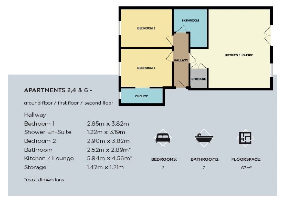 Floorplan for Bull Bay, Amlwch