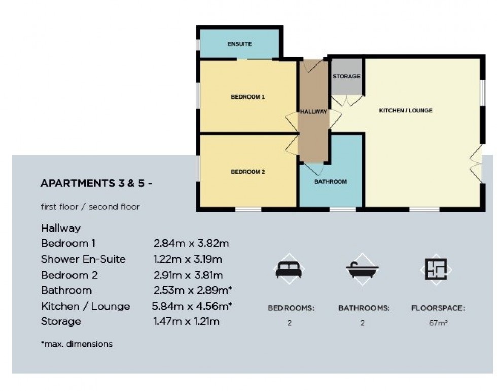 Floorplan for Bull Bay, Amlwch