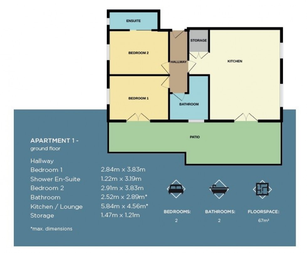 Floorplan for Bull Bay, Amlwch