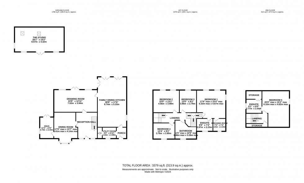 Floorplan for Lowes Lane, Gawsworth