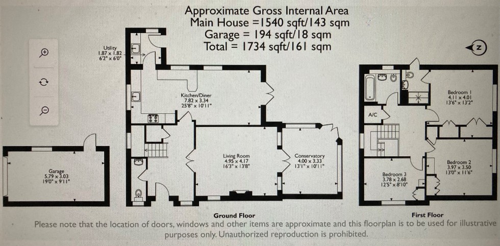 Floorplan for Millfield Lane, Tarporley