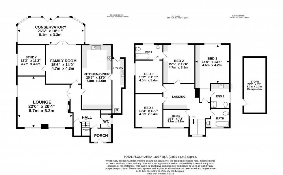 Floorplan for Green Gate, Hale Barns, Altrincham