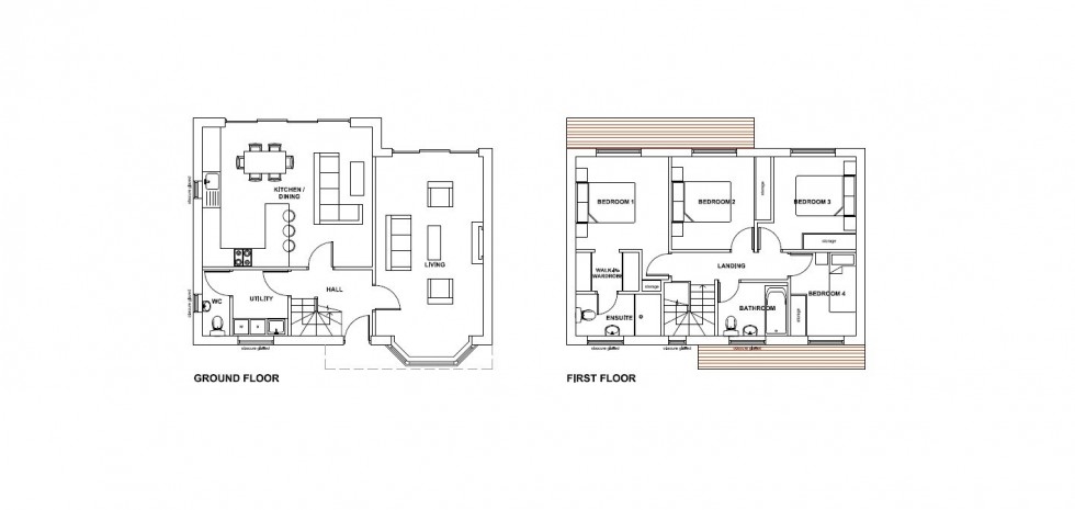 Floorplan for Ellwood Road, Stockport