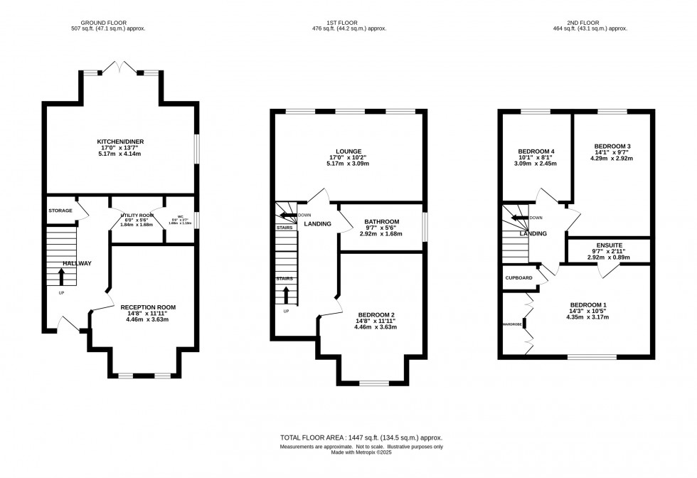 Floorplan for Redbrow Hollow, Compstall, Stockport