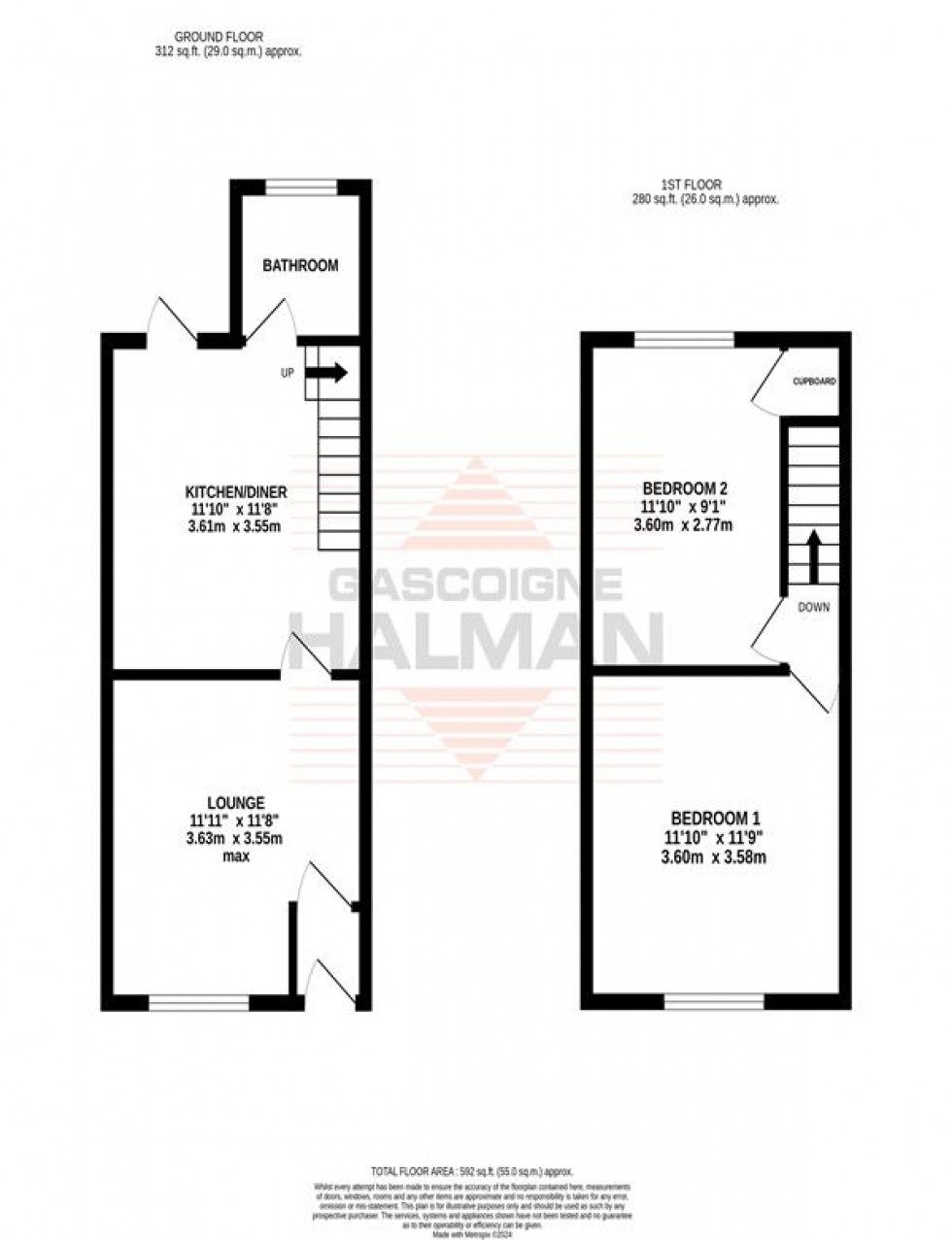 Floorplan for Gordon Avenue, Sale