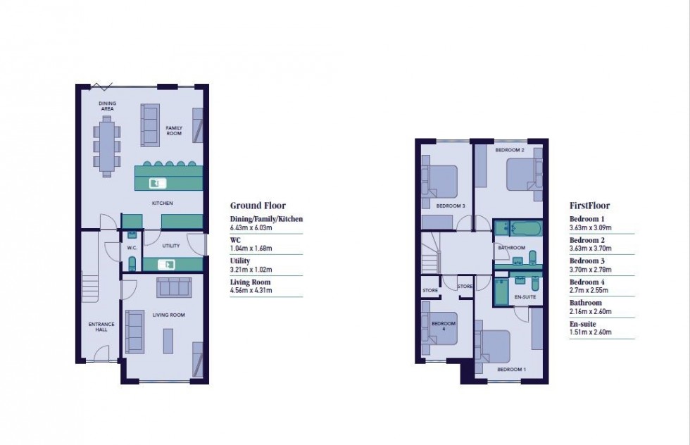 Floorplan for Hawthorn Grange, Lymm