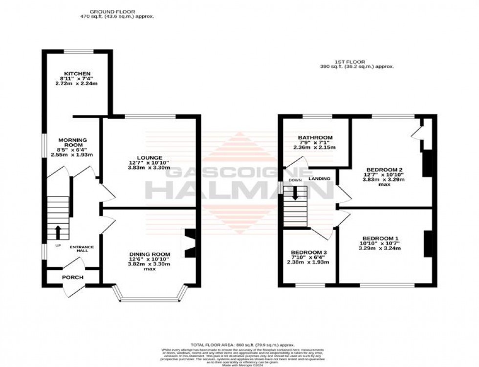 Floorplan for Manor Avenue, Sale