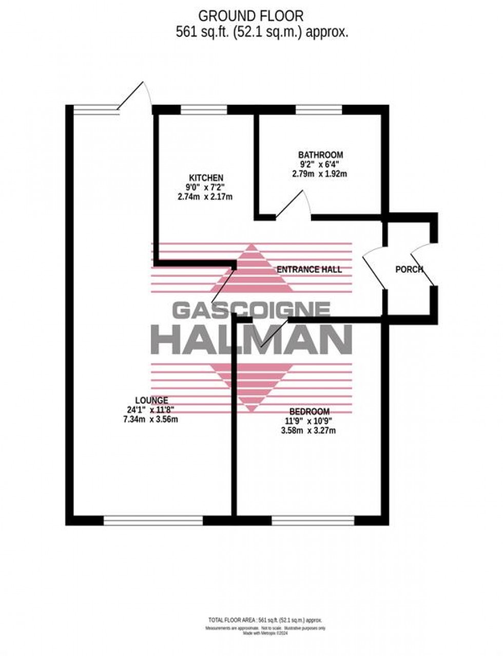 Floorplan for Darwin Grove, Bramhall, Stockport