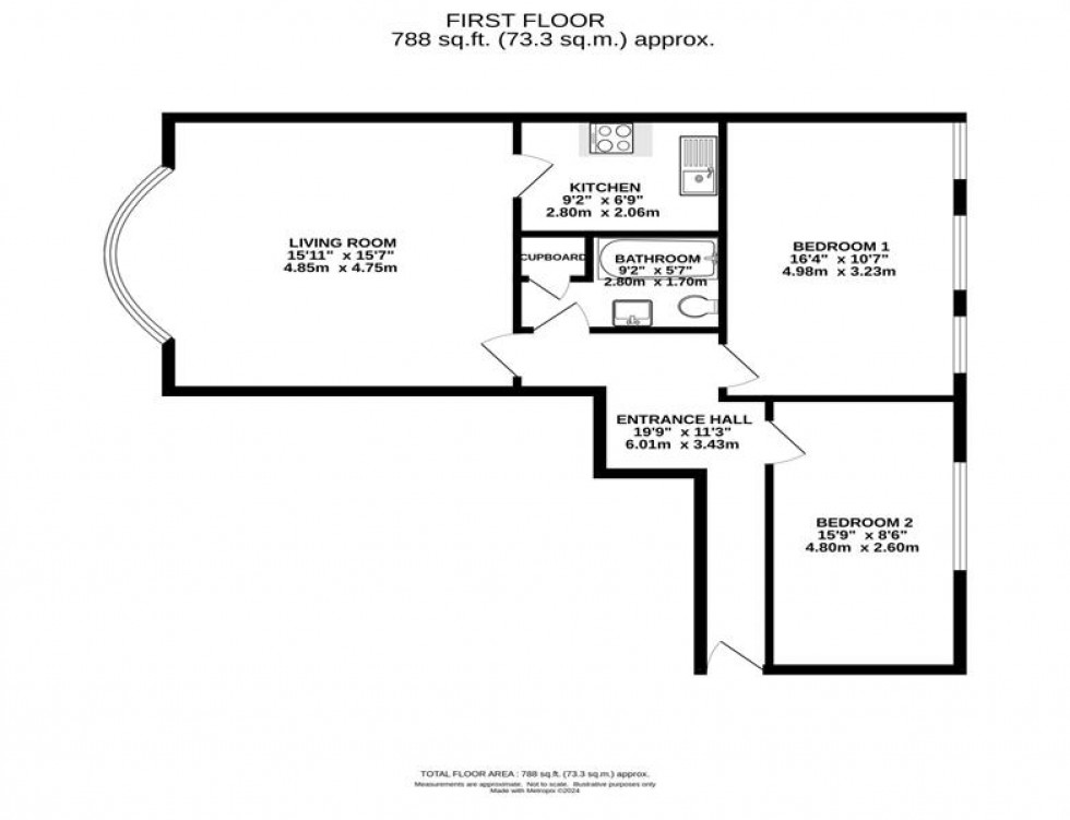 Floorplan for Conyngham Road, Victoria Park