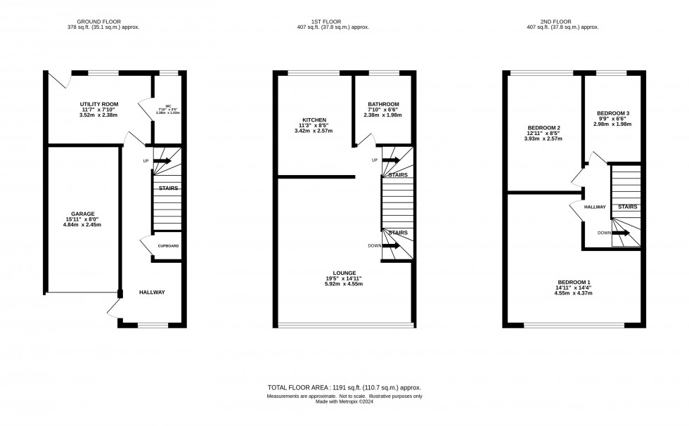 Floorplan for Cross Lane, Stockport