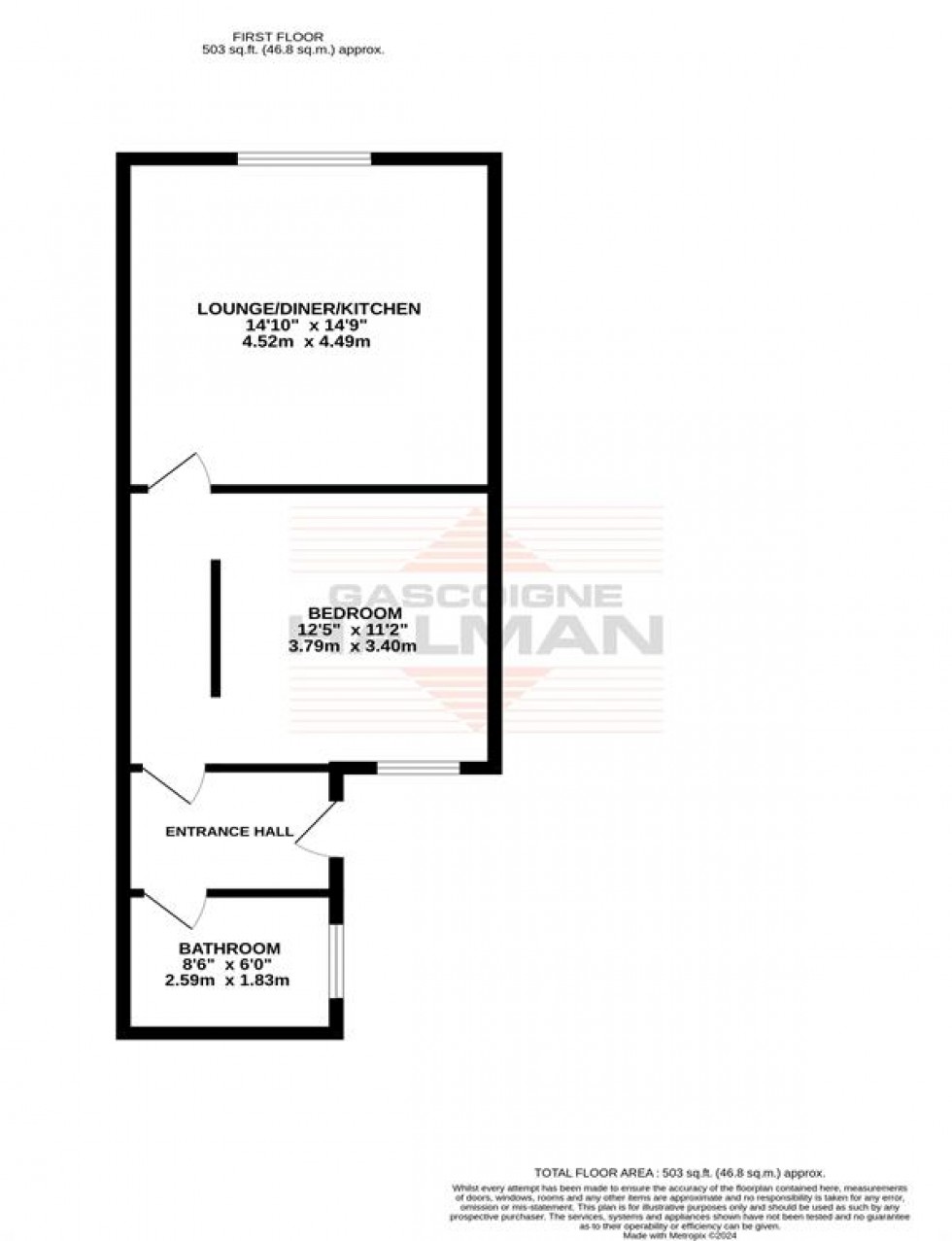 Floorplan for Northenden Road, Sale