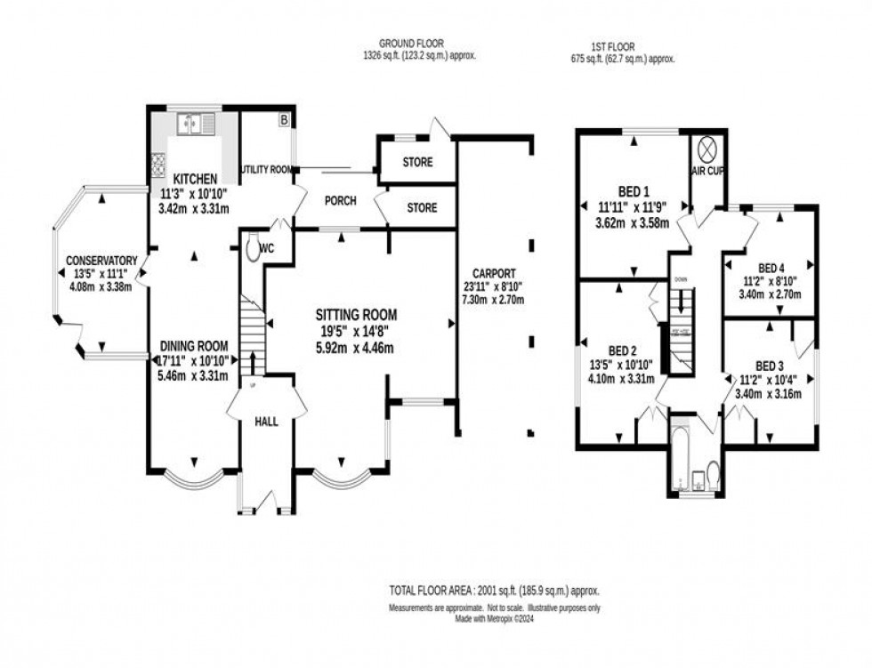 Floorplan for Sunbank Lane, Altrincham