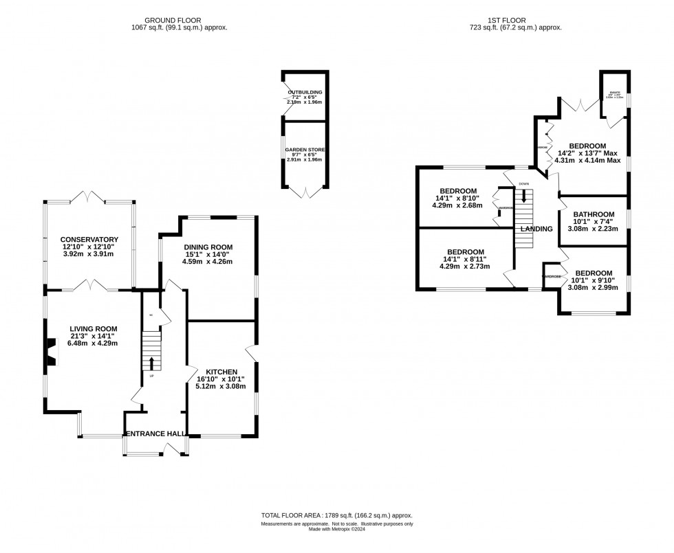 Floorplan for Werneth Road, Woodley, Stockport