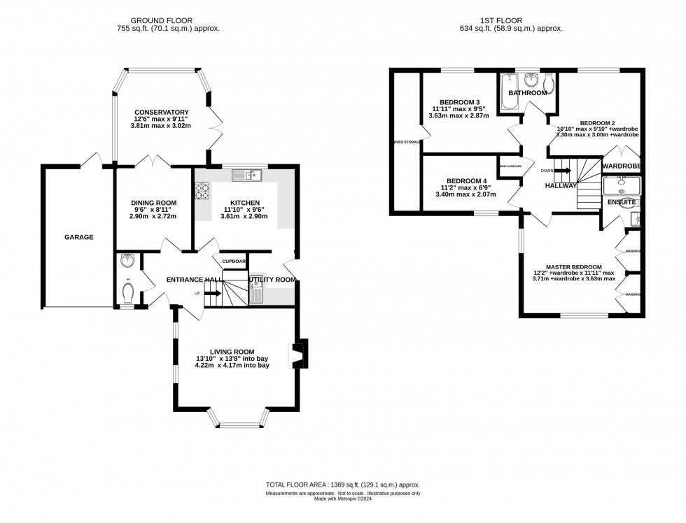 Floorplan for Needham Drive, Cranage