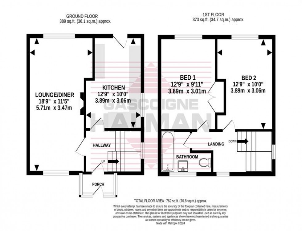 Floorplan for Birtles Close, Cheadle, Stockport