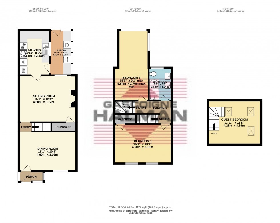 Floorplan for Water Lane, Hollingworth, Hyde