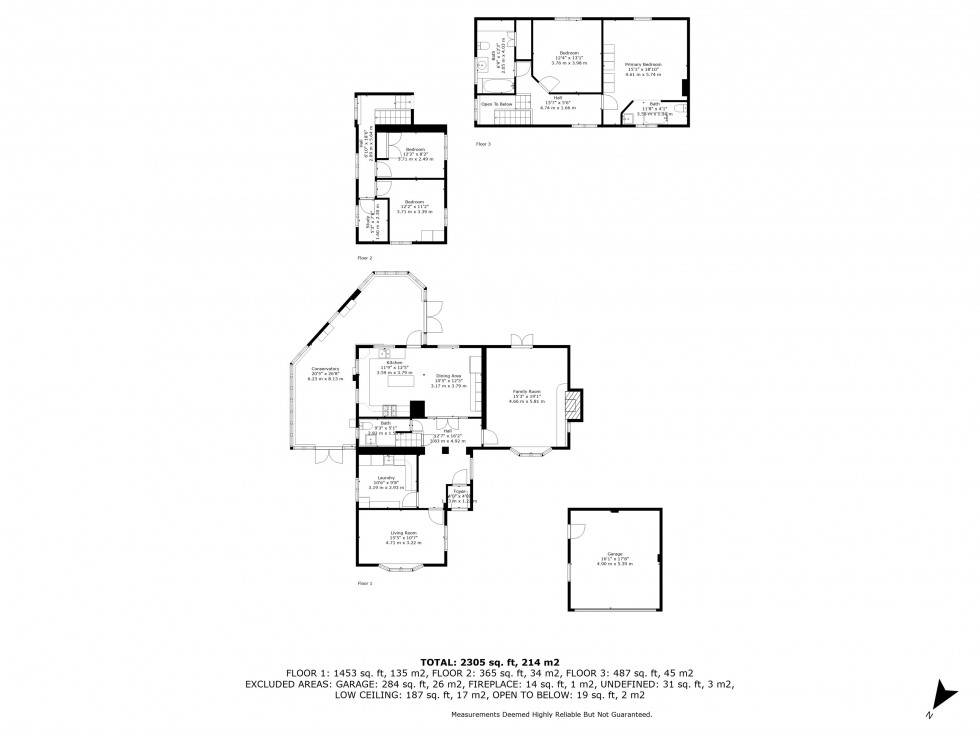 Floorplan for Summerville Gardens, Stockton Heath, Warrington