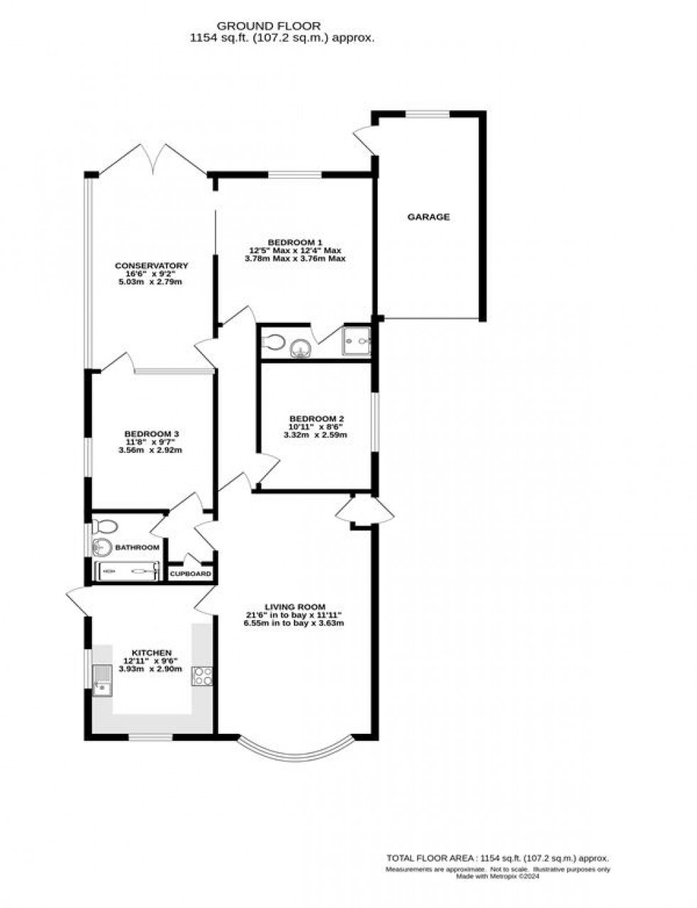 Floorplan for Alumbrook Avenue, Holmes Chapel