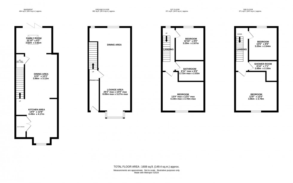 Floorplan for Heyes Lane, Alderley Edge