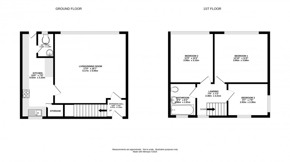 Floorplan for Minehead Avenue, Withington