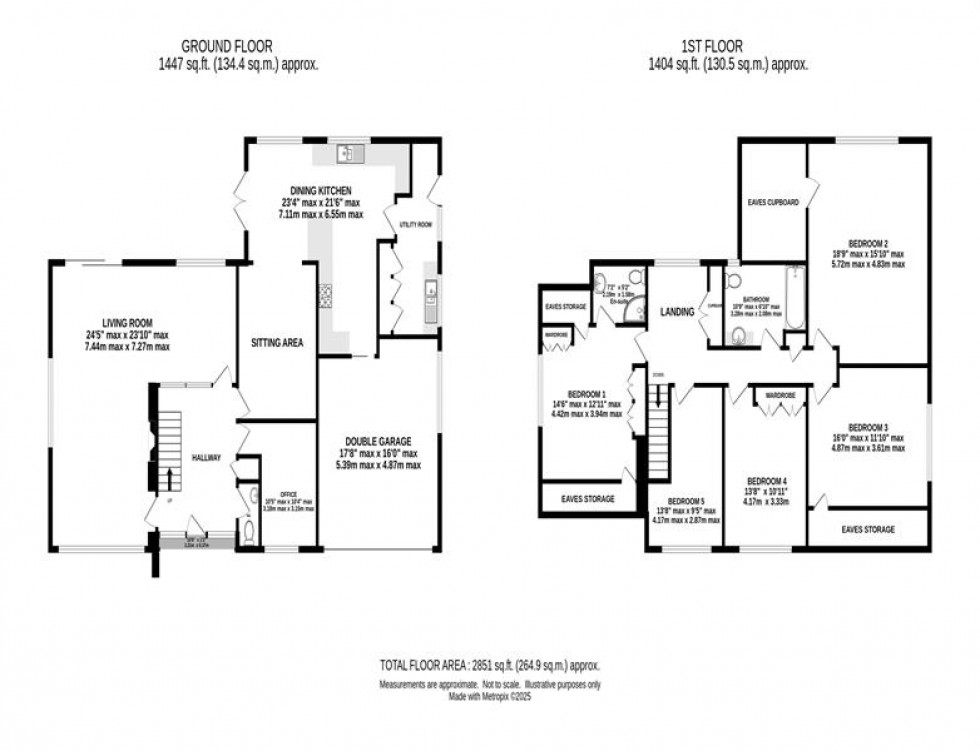 Floorplan for Spinney Lane, Knutsford