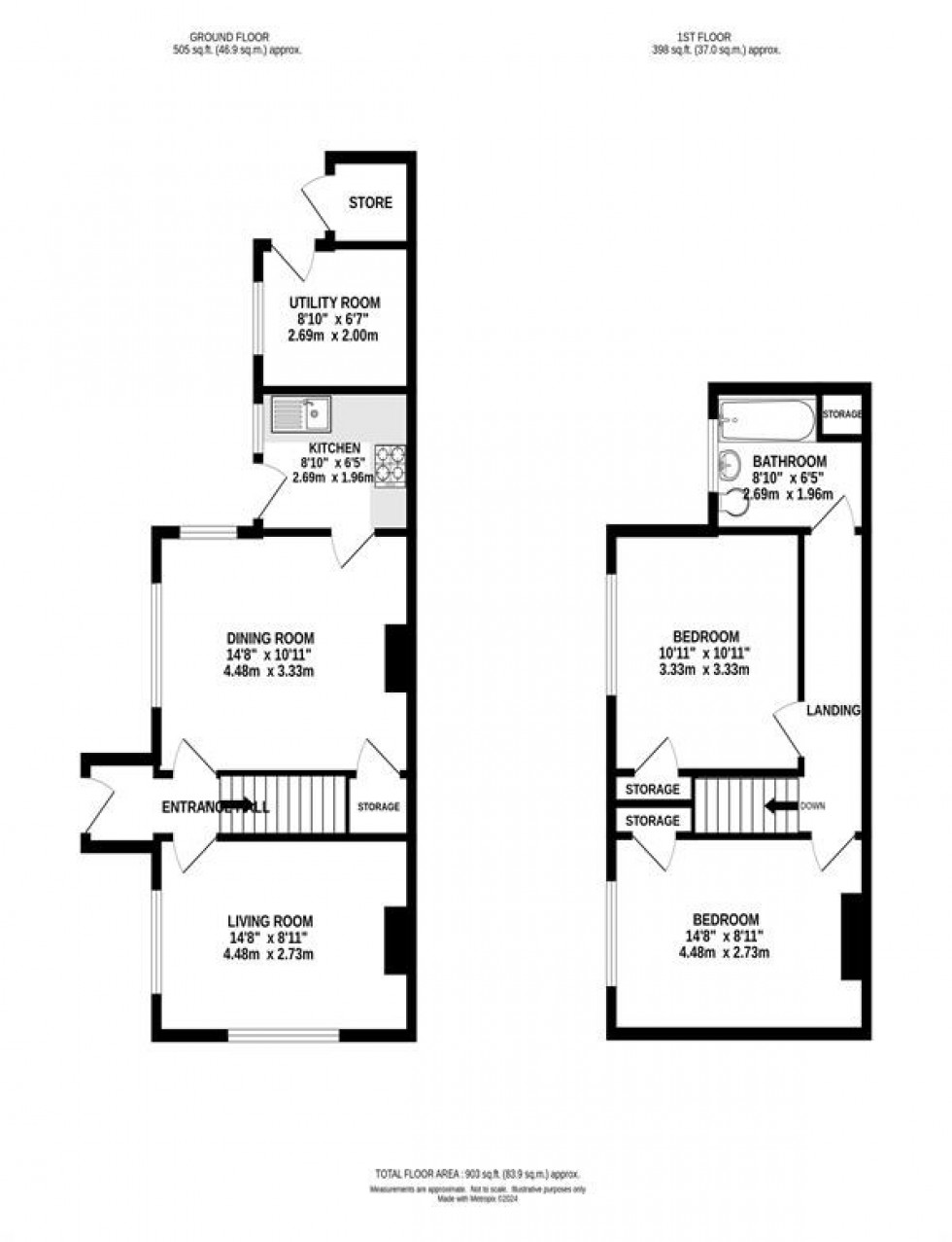 Floorplan for Clay Lane, Timperley, Altrincham