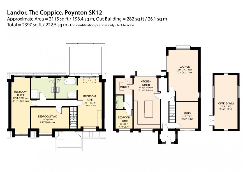 Floorplan for The Coppice, Poynton, Cheshire