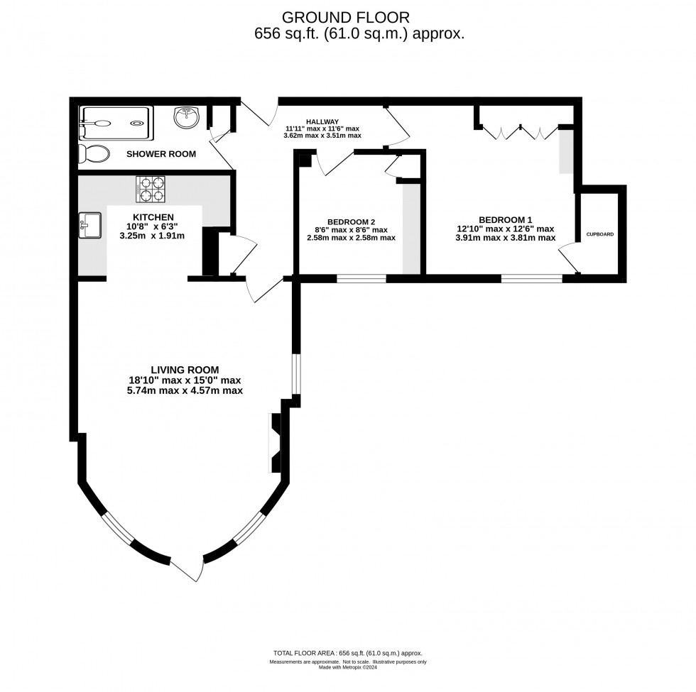 Floorplan for Barclay Hall, Hall Lane, Mobberley