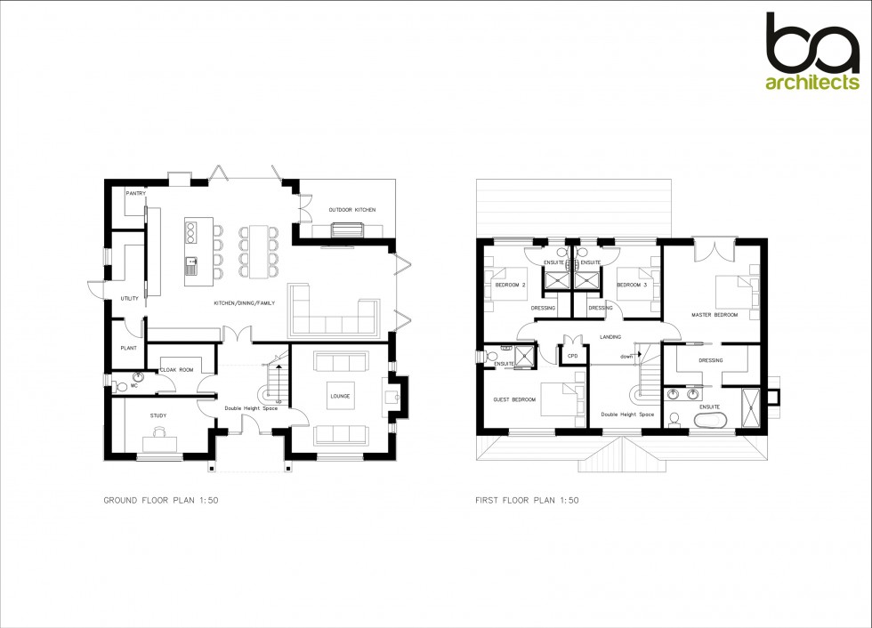 Floorplan for Brook Lane, Burland