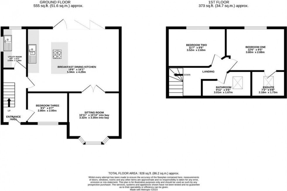 Floorplan for Old Coach Road, Kelsall