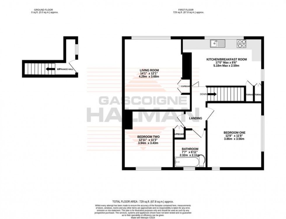 Floorplan for Norris Road, Sale