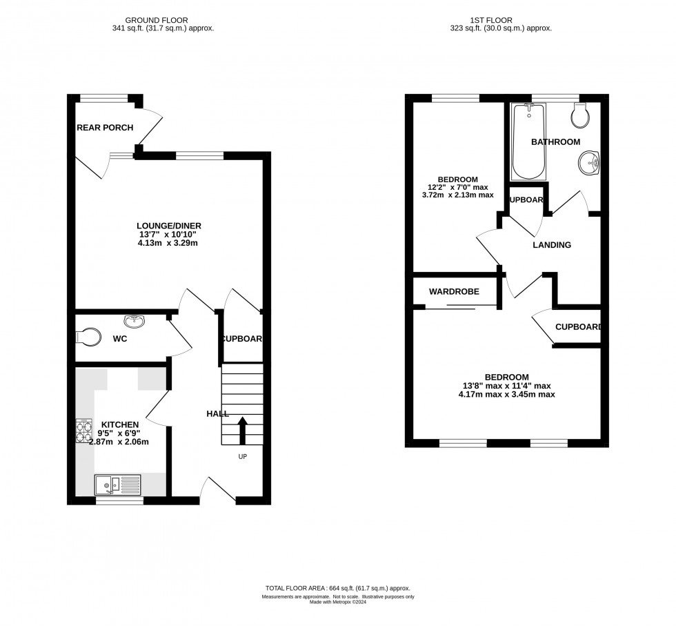 Floorplan for Blackberry Gardens, Goostrey