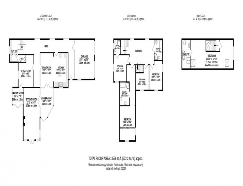 Floorplan for The Sidings, Whaley Bridge, High Peak